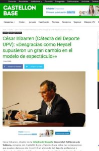 Director Máster en Gestión del Deporte y Turismo Activo